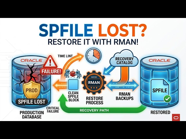 How to Restore a Lost SPFILE in Oracle | RMAN & PFILE Recovery