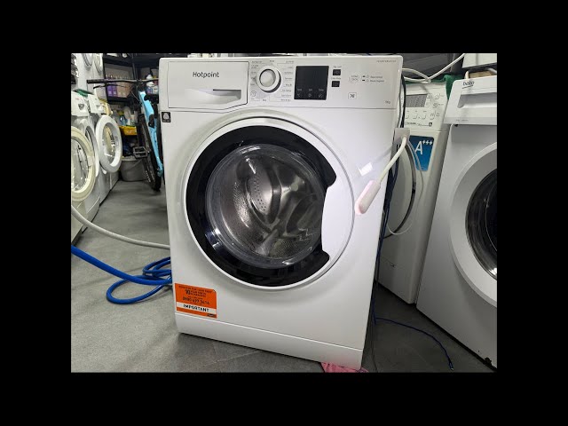 Hotpoint NSWA945CWWUKN final wash with me