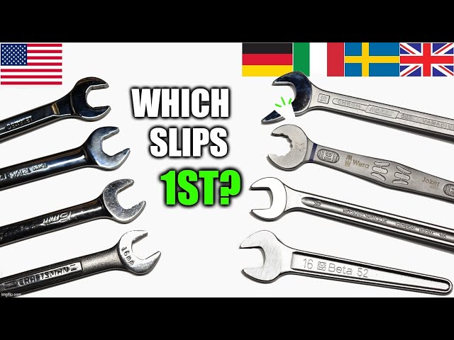 13 Brands of European vs U.S. Wrenches Hazet, Wera, Snap-On, Mac, Proto & More