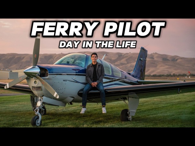 Day in a Life of an Airplane Ferry Pilot!