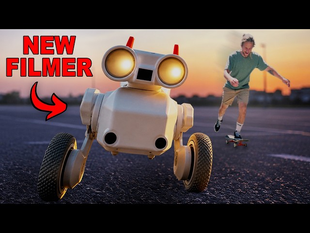 Can Beni the Camera Robot Film Skateboarding? (Mondo Robotics)