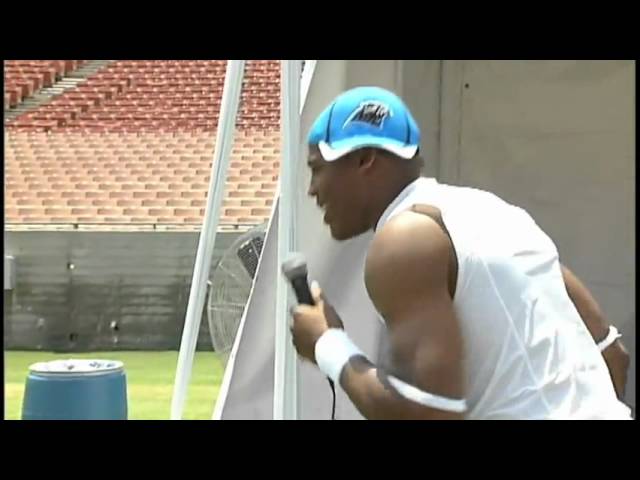 Cam Newton Sings Baby-Justin Bieber + Part of Freestyle!!!!!