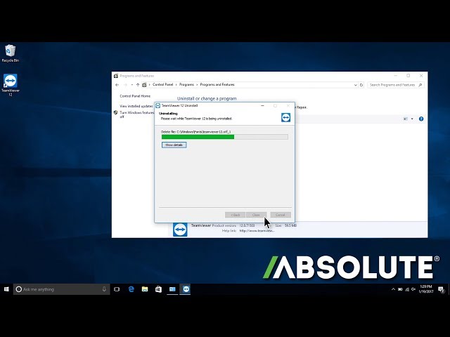 Application Persistence by Absolute Software