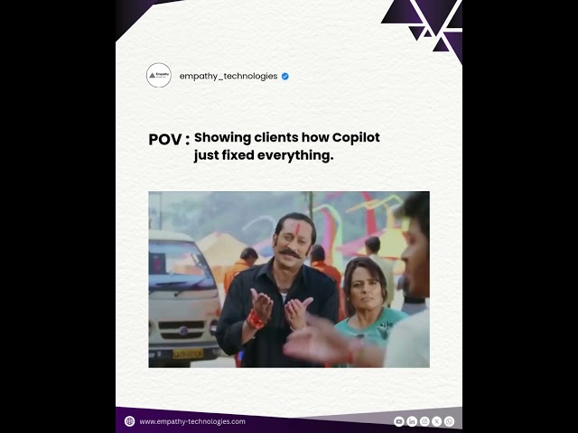 Every team has that one 'Panvel' moment. Tag yours.  #copilot #tech #memes