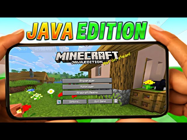 MINECRAFT JAVA EDITION ON MOBILE 🤩 | HOW TO PLAY JAVA EDITION ON MOBILE 📱 |