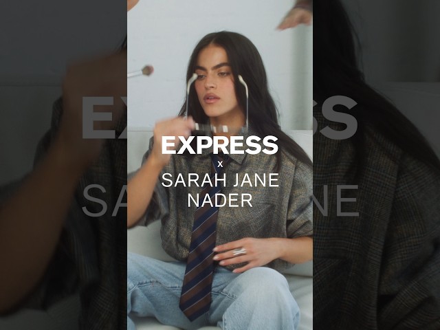 Introducing EXPRESS x SARAH JANE NADER