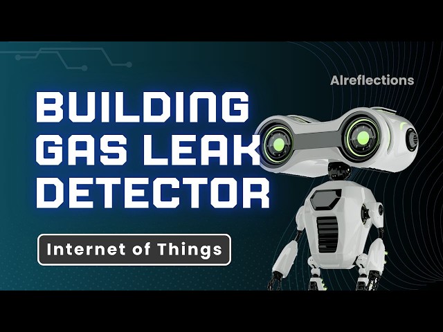Build a Smart Gas Leakage Detector | Internet of Things or IoT #iot #internetofthings #robot #esp32