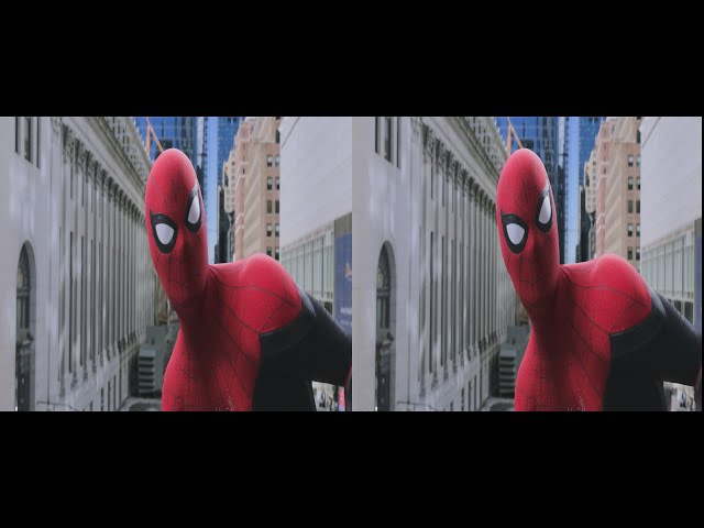 Super quality VR video 3D SBS - Spider-Man: Far From Home