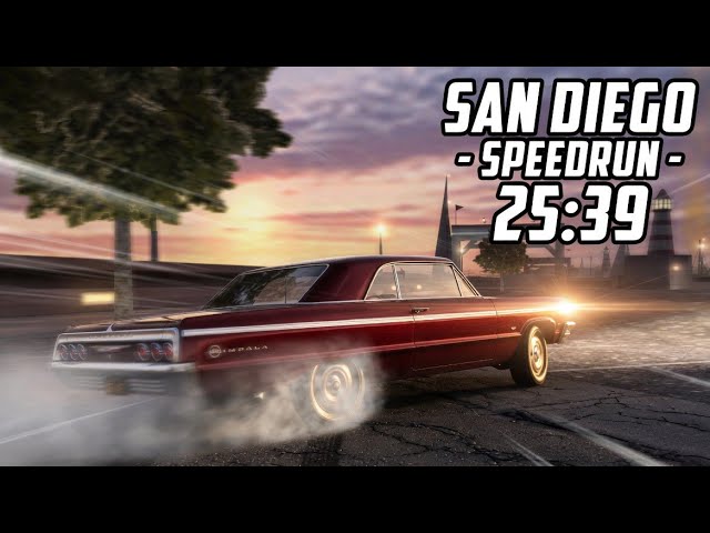 World Record - Midnight Club 3: San Diego% Speedrun - [25:39] - Feat. ggdS
