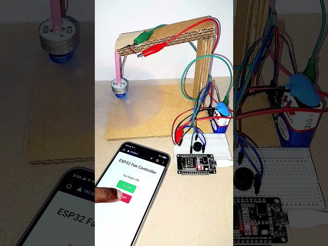 I Made My BLDC Ceiling Fan Smart with ESP32! 🌀 DIY Home Automation