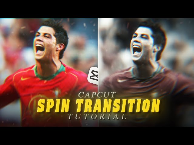 Viral SPIN Transition Trend Tutorial in CapCut | Smooth Transition