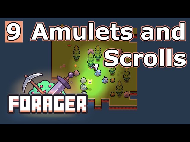 Amulets and Scrolls - Forager Ep 9