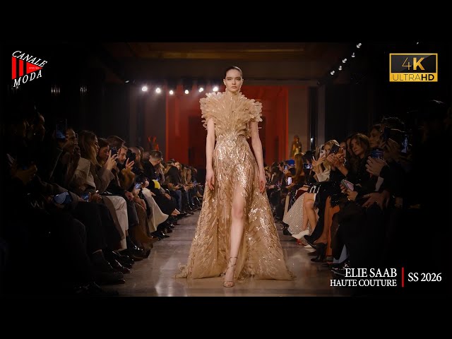 ELIE SAAB Haute Couture Spring Summer 2026 4K - Canale Moda