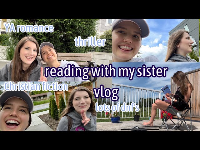 sister picks THE BOOKS I READ! Reading Vlog
