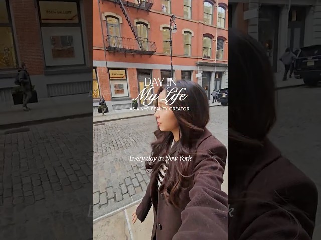 🗽 Day in My Life as a NYC beauty creator