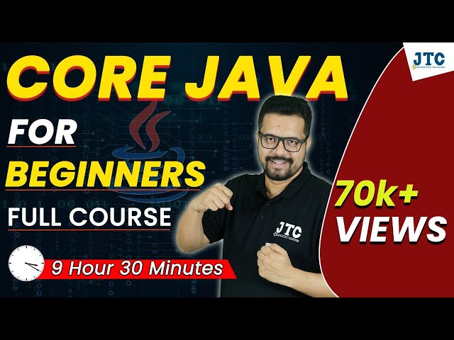 Core Java for Beginners || Complete Core Java Basic full course by Som sir