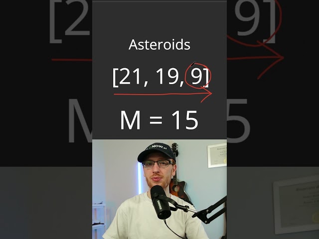 Medium Google Interview Question! - Destroying Asteroids - Leetcode 2126