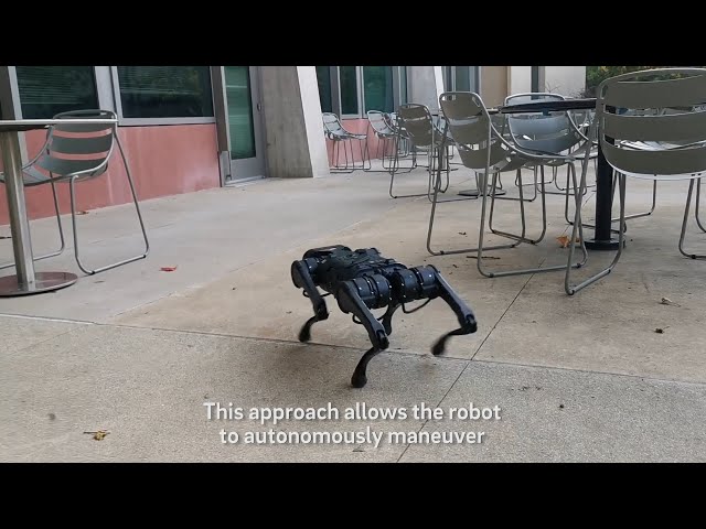 Robot Explores UC San Diego Campus