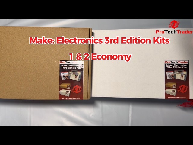 Make: Electronics Third Edition Kit |Kit 1 & 2 Economy|