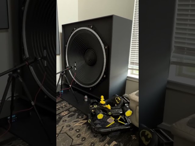 50 inch subwoofer in action!!!#shorts #bass #sub