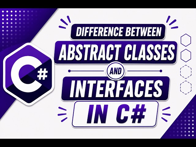 Difference between Abstract Classes and Interfaces in C#
