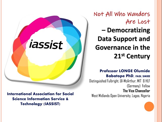 Not All Who Wander are Lost: Democratizing Data Support and Governance in 21st Century Organizations
