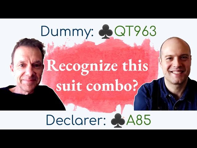Do you recognize this suit combination?  - with Graeme Tuffnell