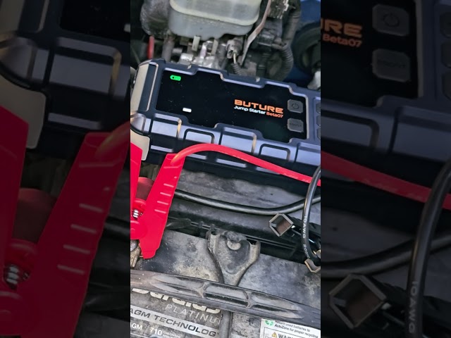 Buture Beta07 Jump Pack Cranking an Engine 5 times without any help from the main battery.