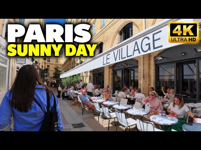 🇫🇷 Absolutely Stunning Paris on a Sunny Day 🇫🇷 | 4K Walk