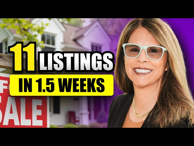 Realtor Gets 11 Listings in 10 Days in a NEW MARKET [Revealing Her Proven Strategy]