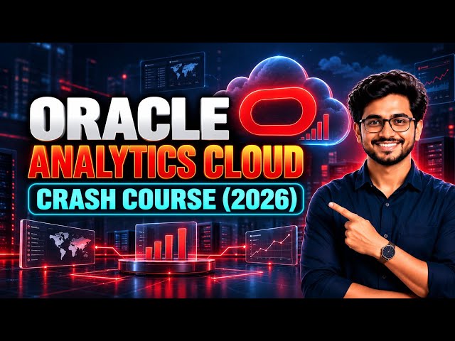 Oracle Analytics Cloud (OAC) Tutorial for Beginners | Connect Data,Build Dashboards & Visualizations