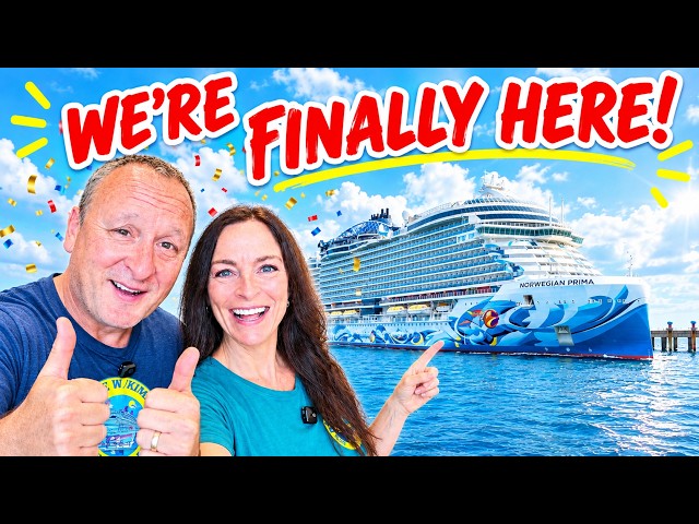 NCL Prima: Everything We Did on Embarkation Day!