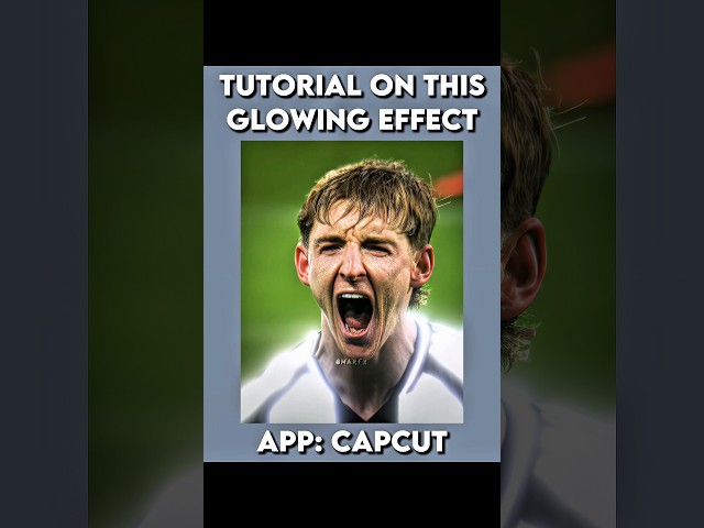 CapCut || GLOWING EFFECT TUTORIAL