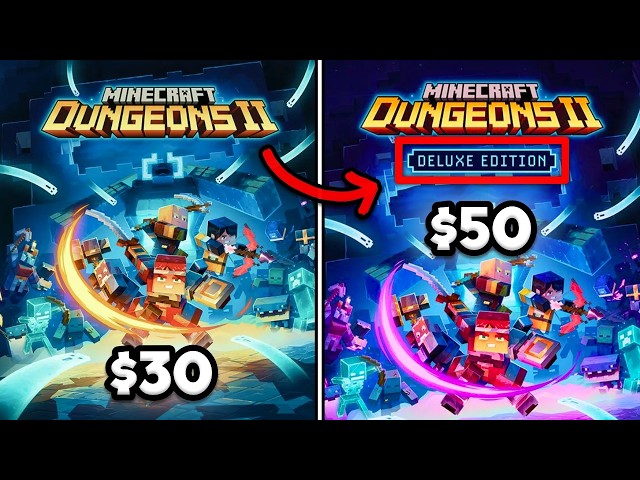 Is The DELUXE Edition Worth It? (Minecraft Dungeons II)