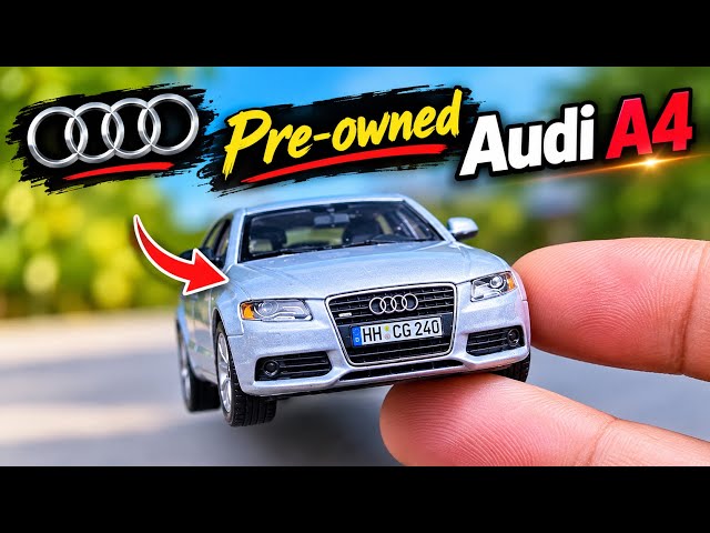 7 Dollars Pre-Owned Audi A4 Diecast Unboxing Review