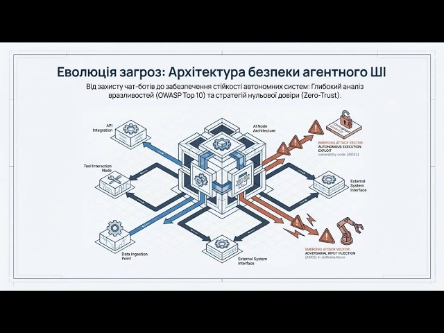Еволюція загроз: Архітектура безпеки агентного ШІ