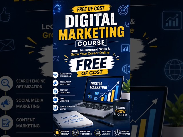 Online Free Digital Marketing Course. Free Digital Marketing Course Online. Free Digital Marketing.