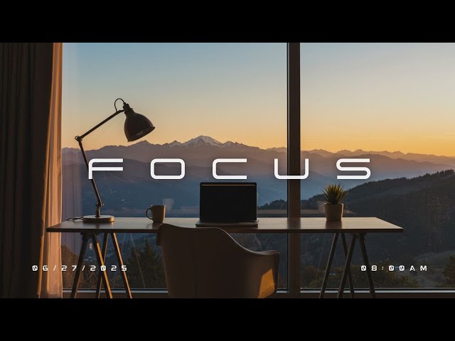 FOCUS | Beats to Maximize Productivity | Ultimate Workflow
