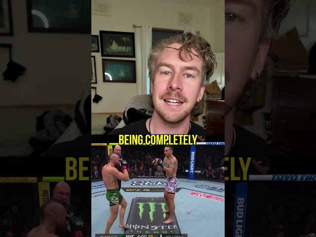 Connor McGregor’s career is over. #ReelTalk #ufc #connormcgregor #maxholloway