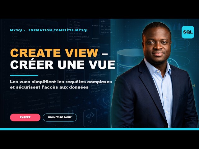 VUE SQL : CREATE VIEW expliqué simplement