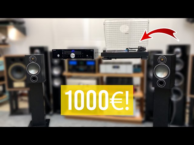 HI-FI SYSTEM under 1000€: DIGITAL MUSIC and VYNIL! (ENG sub)