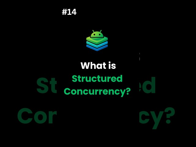 🚀 Day 14 – What is Structured Concurrency in Coroutine ? #androiddevelopment