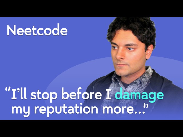 Neetcode: Google vs Amazon, Programming Interviews, Quitting Big Tech