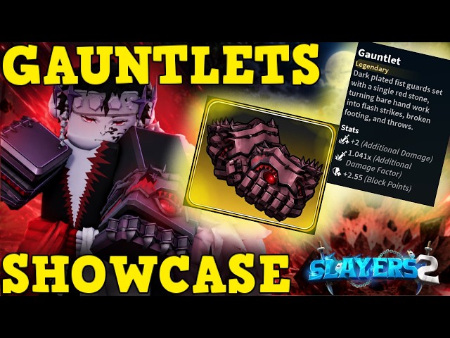 Gauntlet Weapon Showcase | Project Slayers 2