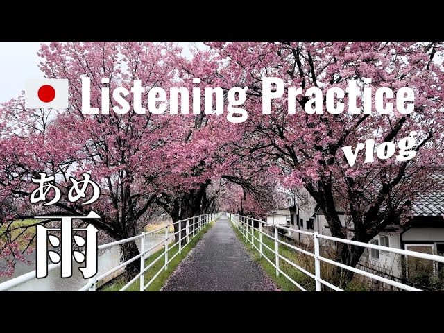 Rainy Days | Japanese Listening Practice
