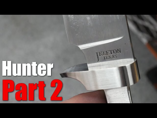 My June Hunter - Knife Making - Part 2/3 - (Guard Fitting)