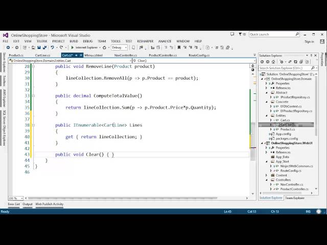 Part 9 - Complete Web Application step by step using ASP.NET MVC 5, EF, Ninject, LINQ etc.