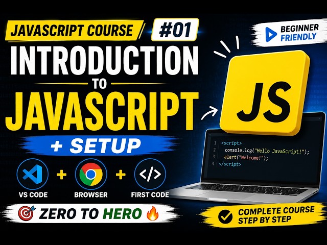 JavaScript Tutorial #01 | Introduction to JavaScript for Beginners | Urdu/Hindi