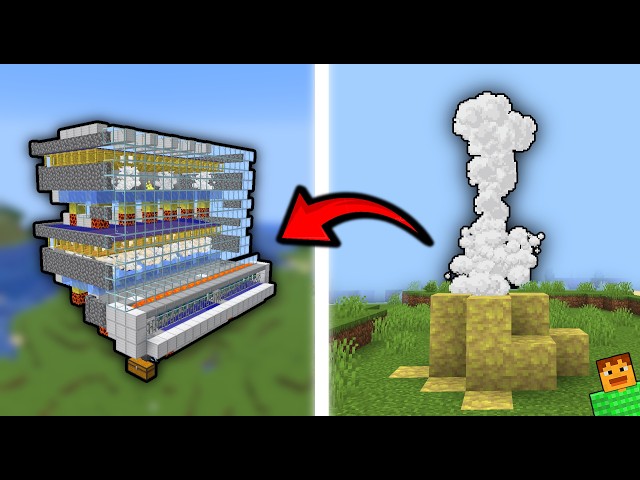 Farms using NEW Geyser (squid farm, fish farm, polar bear farm, enderman farm, glow squid farm)