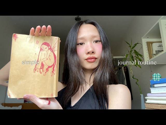 how I journal to have my life together (simple & efficient)
